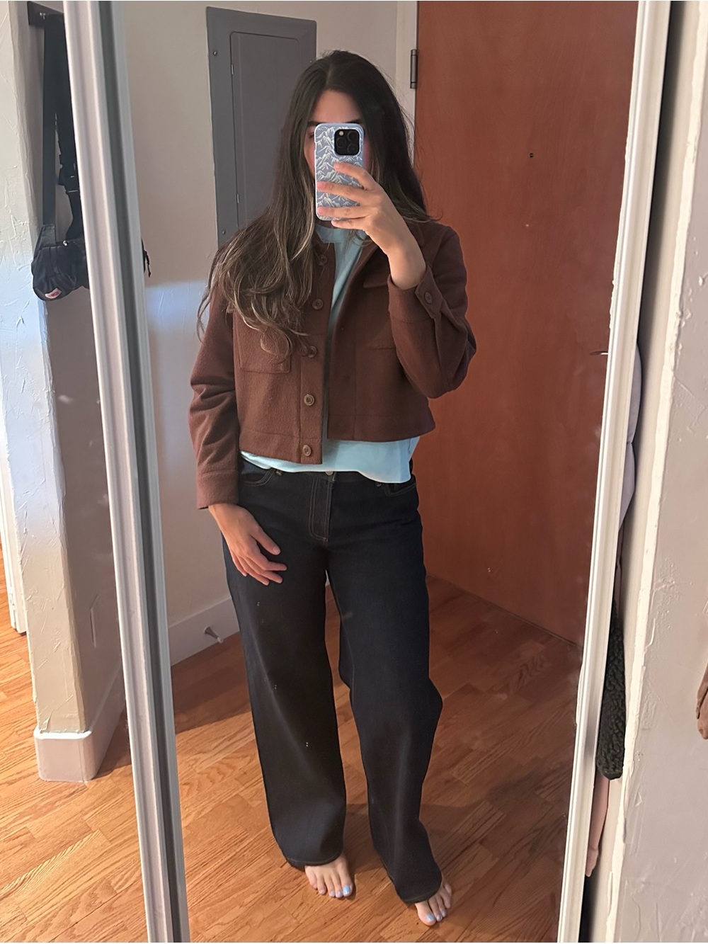 Rhythm. Women's Dark Brown Jacket